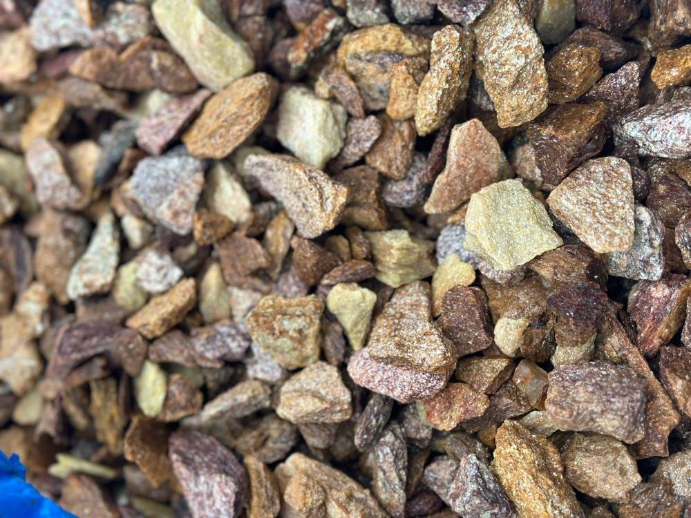 Златолит персиковый декоративная каменная крошка купить в Краснозаводске