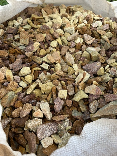 Златолит персиковый декоративная каменная крошка купить в Краснозаводске