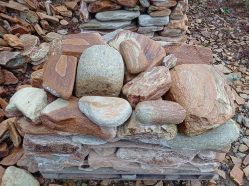 Златолит жёлтый, жёлто-зелёный глыбки и валуны для ланшафтного дизайна купить в Краснозаводске