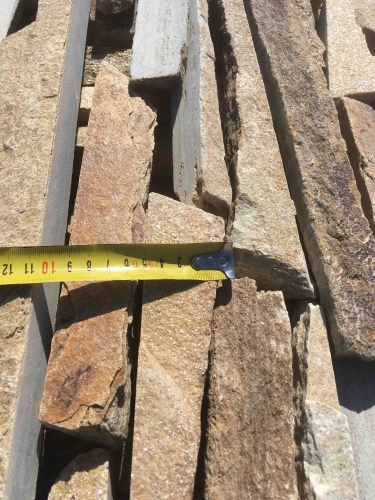 Горбушка златолит золотистый для облицовки купить в Краснозаводске