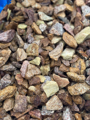 Златолит персиковый декоративная каменная крошка купить в Краснозаводске