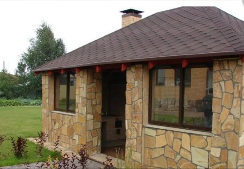 Плитняк златолит жёлтый для фасада 1,5-3 см купить в Краснозаводске