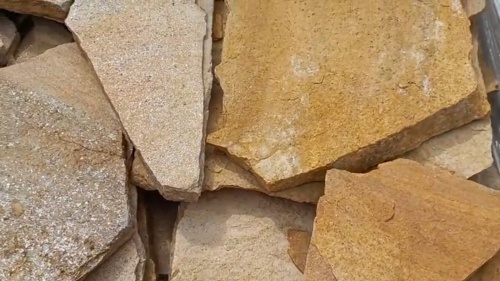 Плитняк златолит жёлтый для фасада 1,5-3 см купить в Краснозаводске