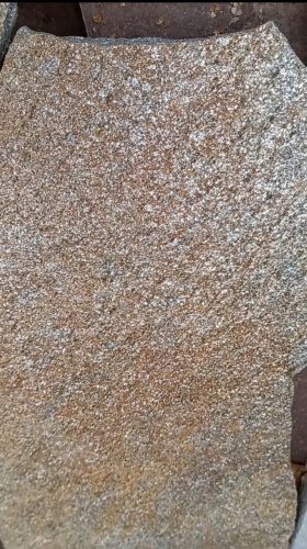 Плитняк златолит серебристый для цоколя, отмостки купить в Краснозаводске