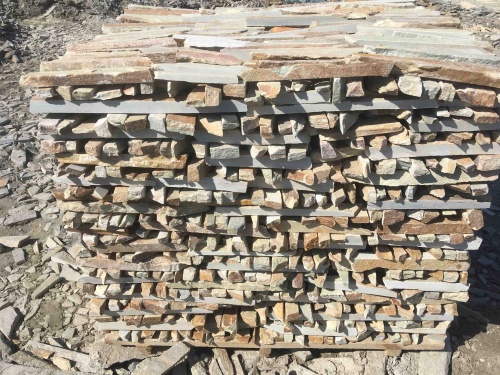 Горбушка златолит золотистый для облицовки купить в Краснозаводске