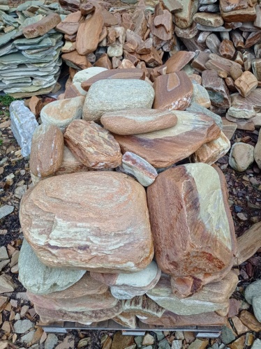 Златолит жёлтый, жёлто-зелёный глыбки и валуны для ланшафтного дизайна купить в Краснозаводске