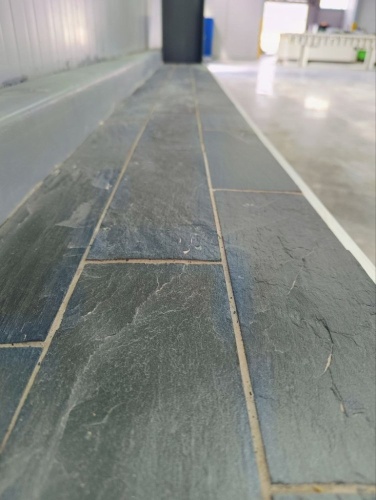 Плитка чёрная из натурального камня фасадная 30 см * 5 см, толщина 7 мм -30 мм купить в Краснозаводске