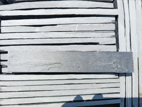 Плитка чёрная из натурального камня фасадная 30 см * 5 см, толщина 7 мм -30 мм купить в Краснозаводске