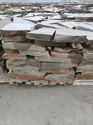 Плитняк песчаник серо-зелёный для мощения 60-65 мм купить в Краснозаводске